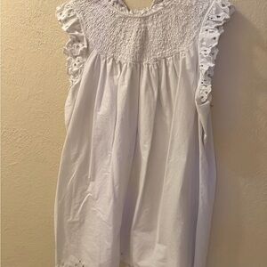 Crown & Ivy White Ruffle Dress
